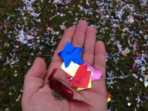 plastic confetti met carnaval