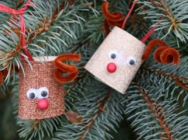 Upcycled kerstversiering