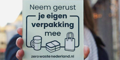 Neem je eigen verpakking mee