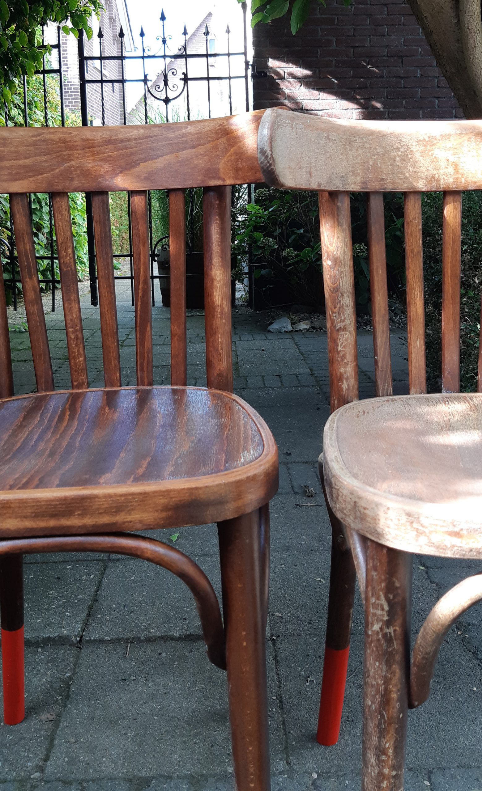 bloem redden Schuine streep Pimp je eigen oude café stoelen met een paar simpele trucs! - Zootje  Geregeld | Zootje Geregeld