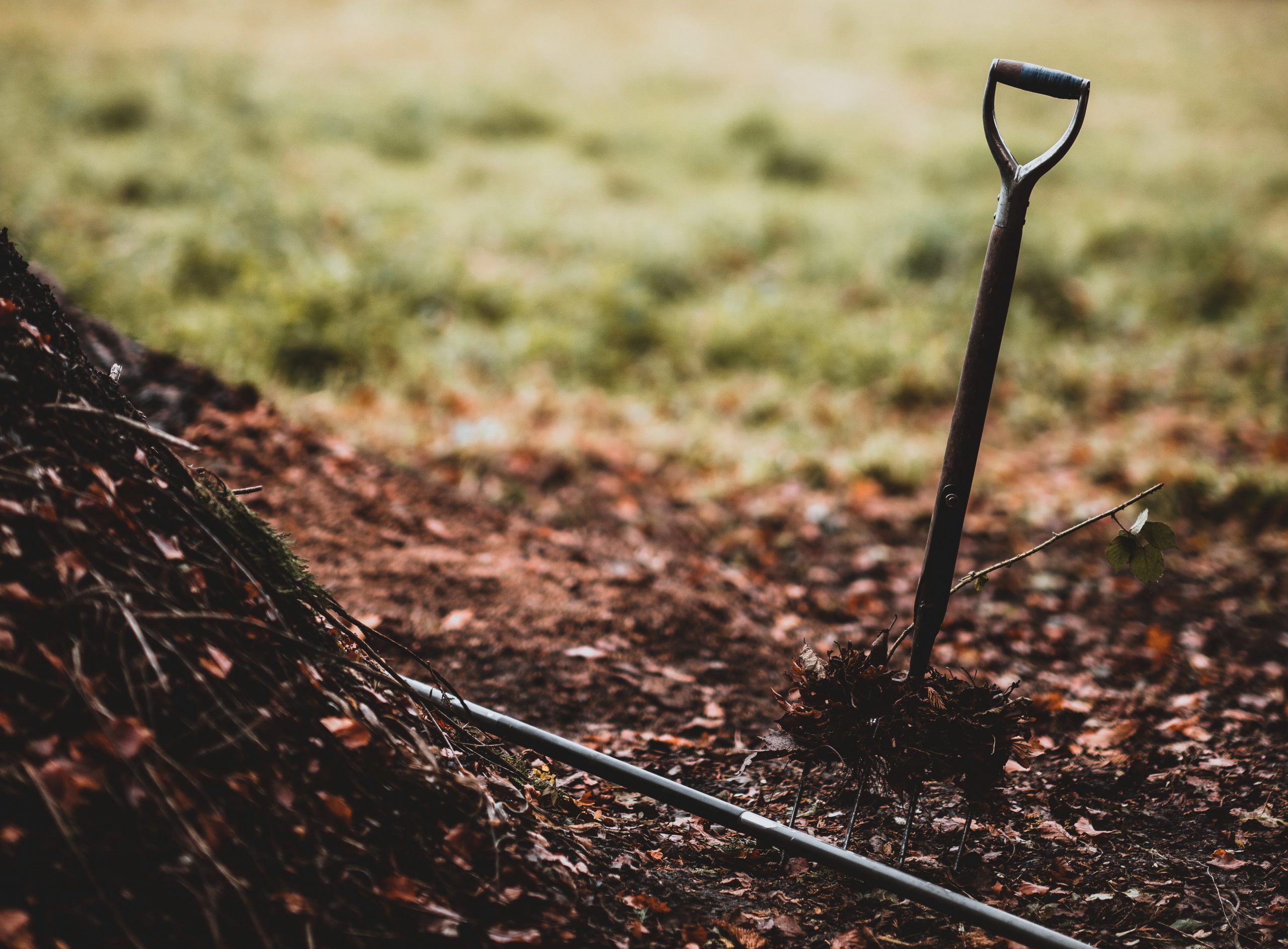 compost maken met bladeren